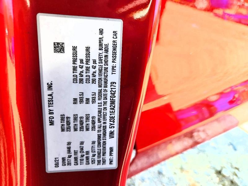2021 Tesla Model 3