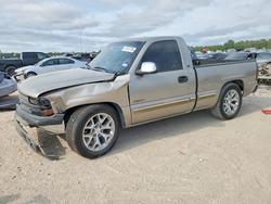 Salvage trucks for sale at Houston, TX auction: 2001 Chevrolet Silverado C1500