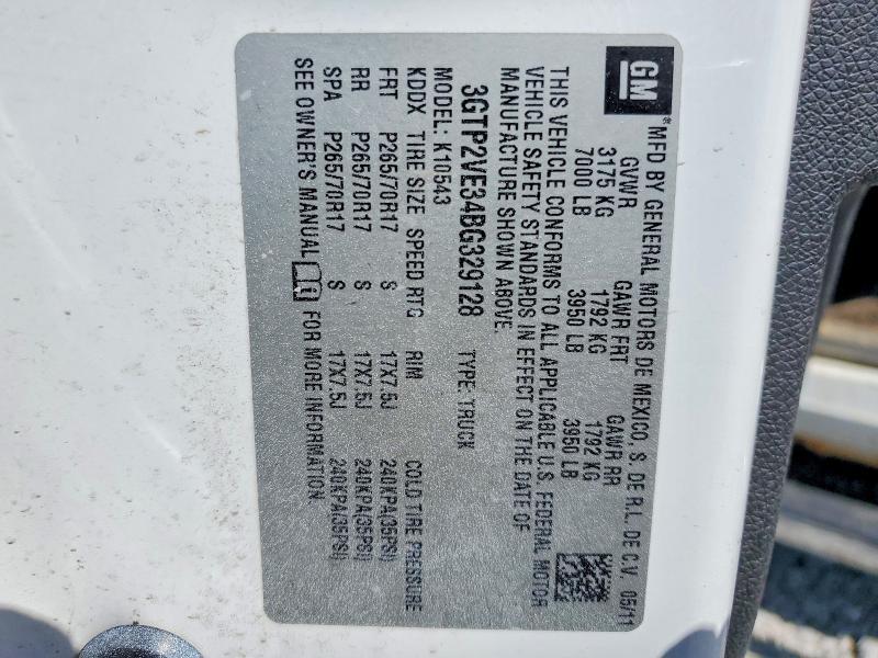 2011 GMC Sierra K1500 SLE