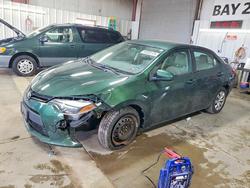 Salvage cars for sale from Copart Elgin, IL: 2014 Toyota Corolla le