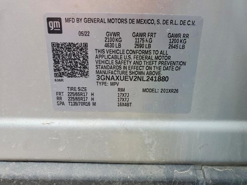 2022 Chevrolet Equinox lt