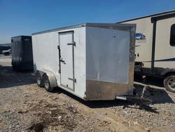 Salvage trucks for sale at Lebanon, TN auction: 2019 Lark Enclosed Cargo Trailer