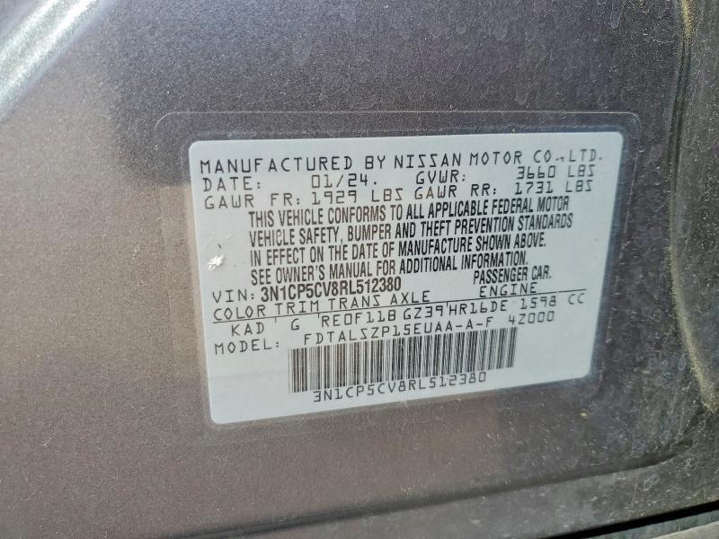 2024 Nissan Kicks sv
