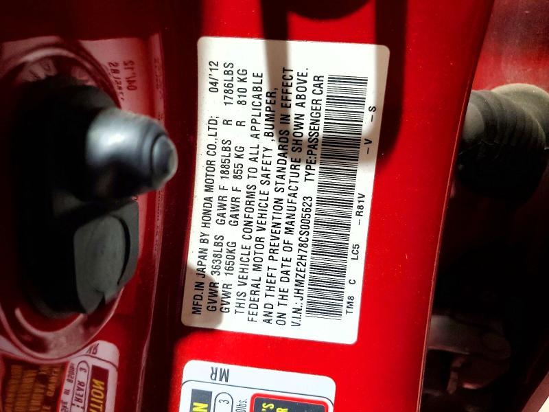 2012 Honda Insight ex