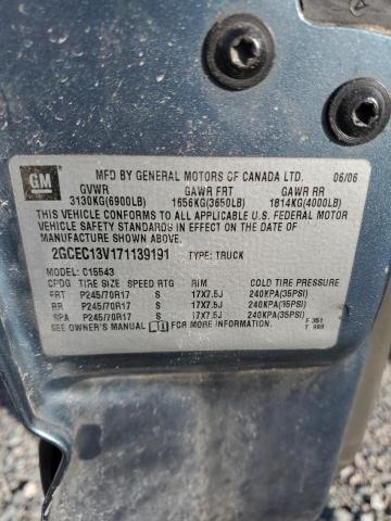 2007 Chevrolet Silverado C1500 Classic Crew Cab