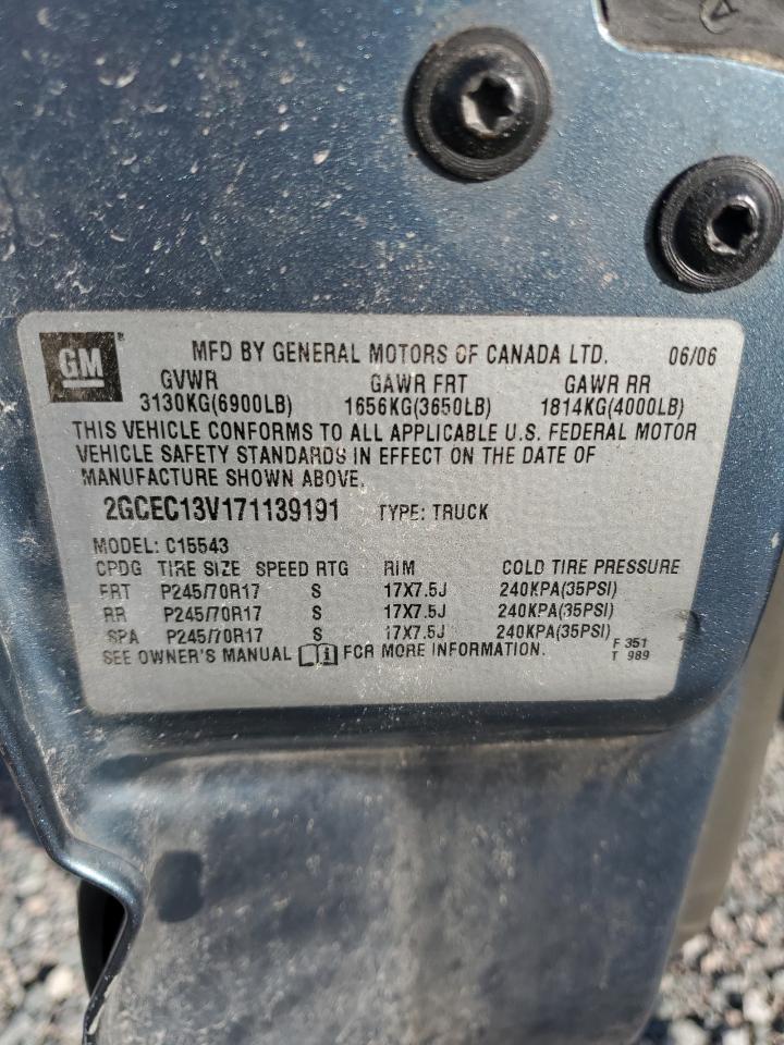 2007 Chevrolet Silverado C1500 Classic Crew Cab