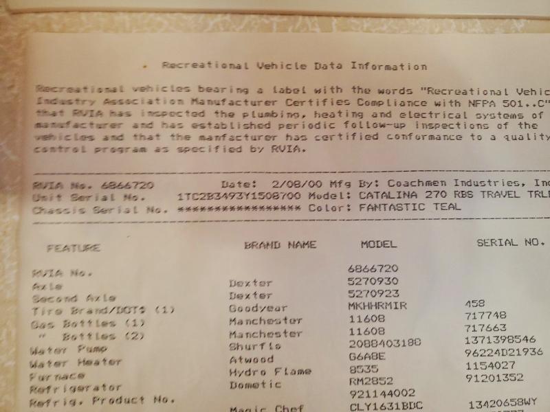 2000 Coachmen 2000 Coachmen Catalina