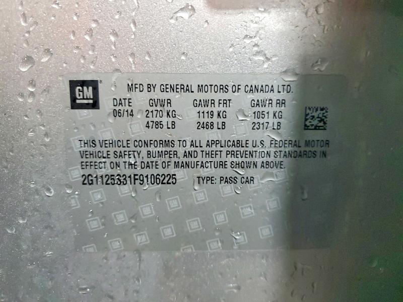 2015 Chevrolet Impala lt