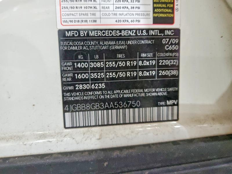 2010 Mercedes-Benz ML