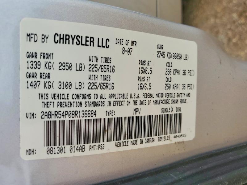 2008 Chrysler Town & Country Touring