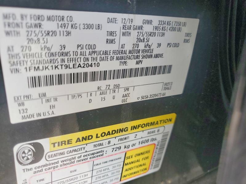 2020 Ford Expedition max Limited