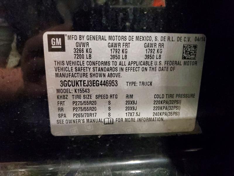 2014 Chevrolet Silverado K1500 High Country