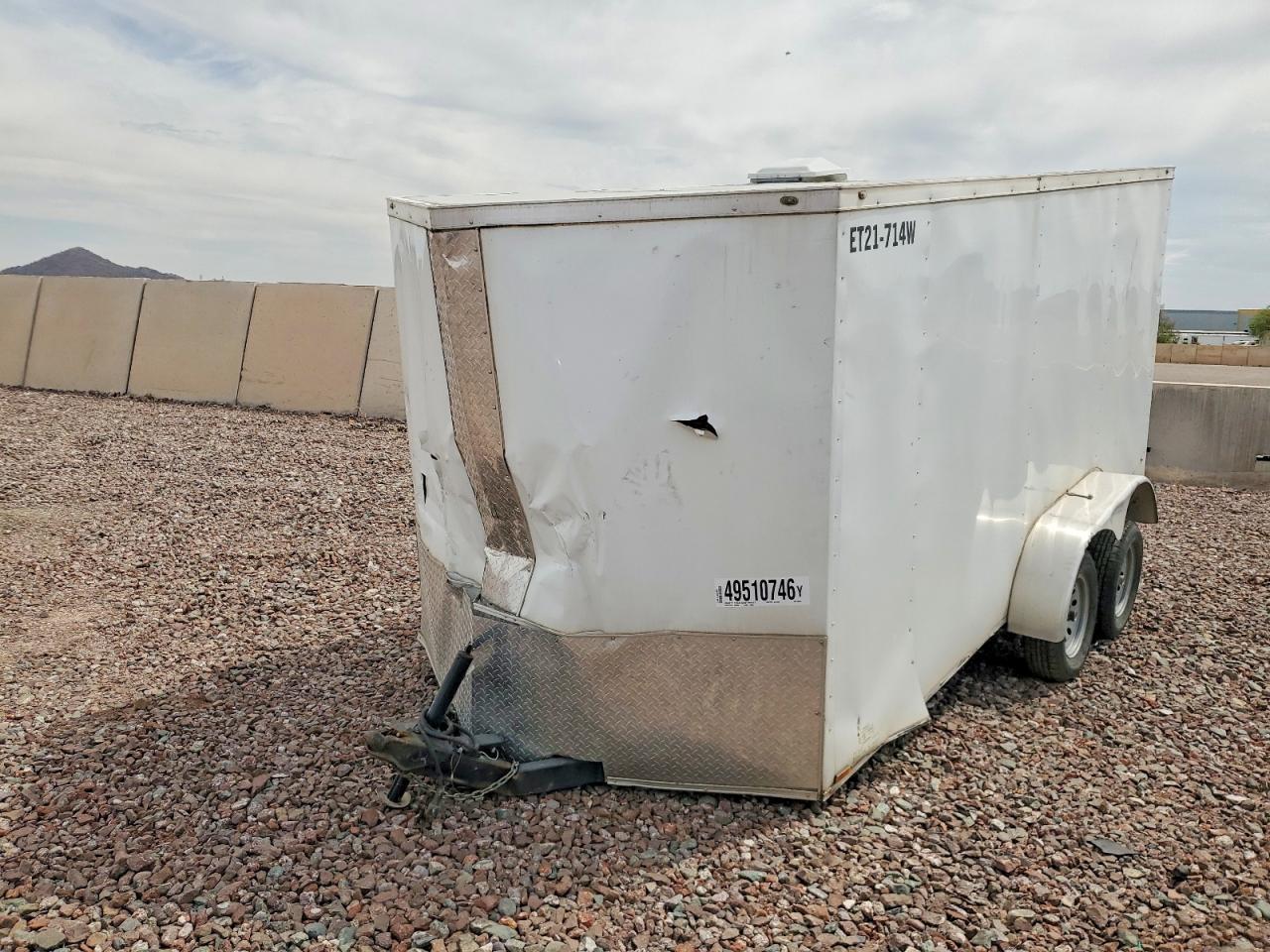 2021 Diamond Cargo 7X14TA Enclosed Cargo Trailer