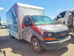 Salvage trucks for sale at Moraine, OH auction: 2012 GMC Savana BOX Truck