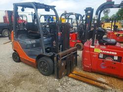 Salvage cars for sale from Copart Wilmer, TX: 2015 Toyota TA Forklift