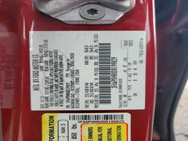 2013 Ford Fusion se