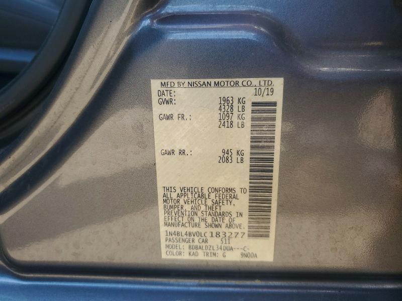 2020 Nissan Altima 2.5 s