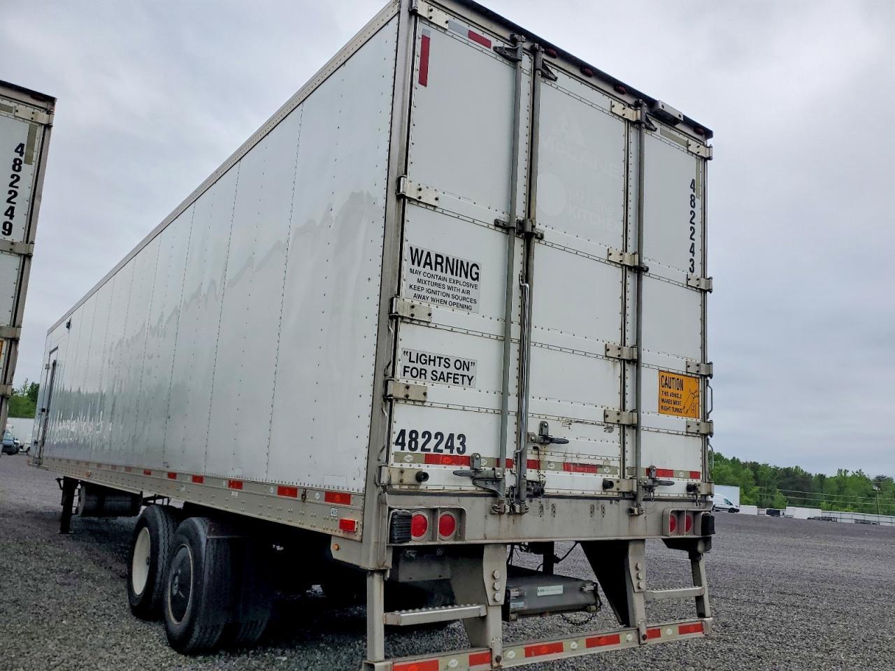 2015 Utility VS2RA Refrigerated Van Trailer