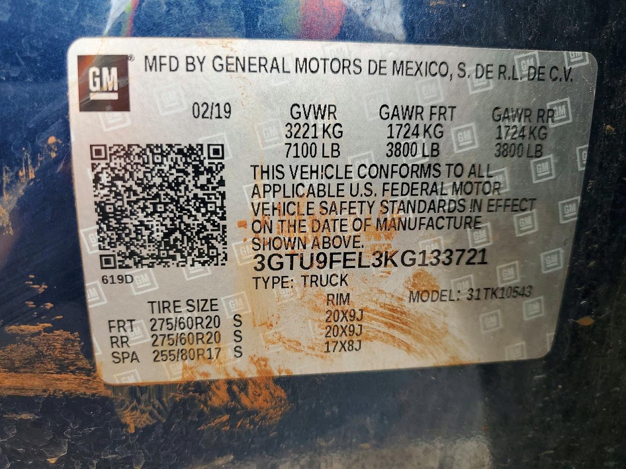 2019 GMC Sierra K1500 Denali