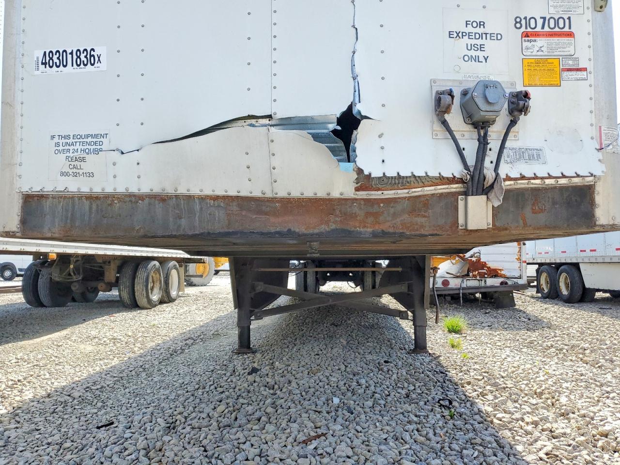 2018 Utility VS2DX DRY Van Trailer