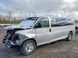 Salvage trucks for sale at Leroy, NY auction: 2025 Chevrolet Express G3500 LS