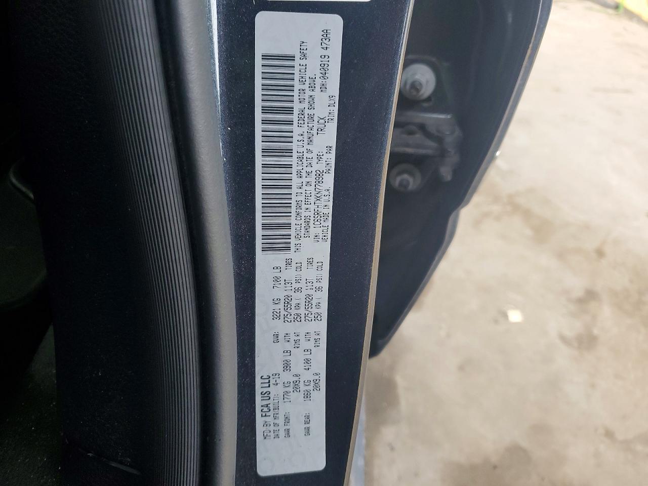2019 Dodge RAM 1500 Limited