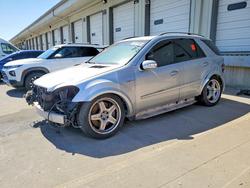 Mercedes-Benz M-class salvage cars for sale: 2008 Mercedes-Benz Ml 63 amg