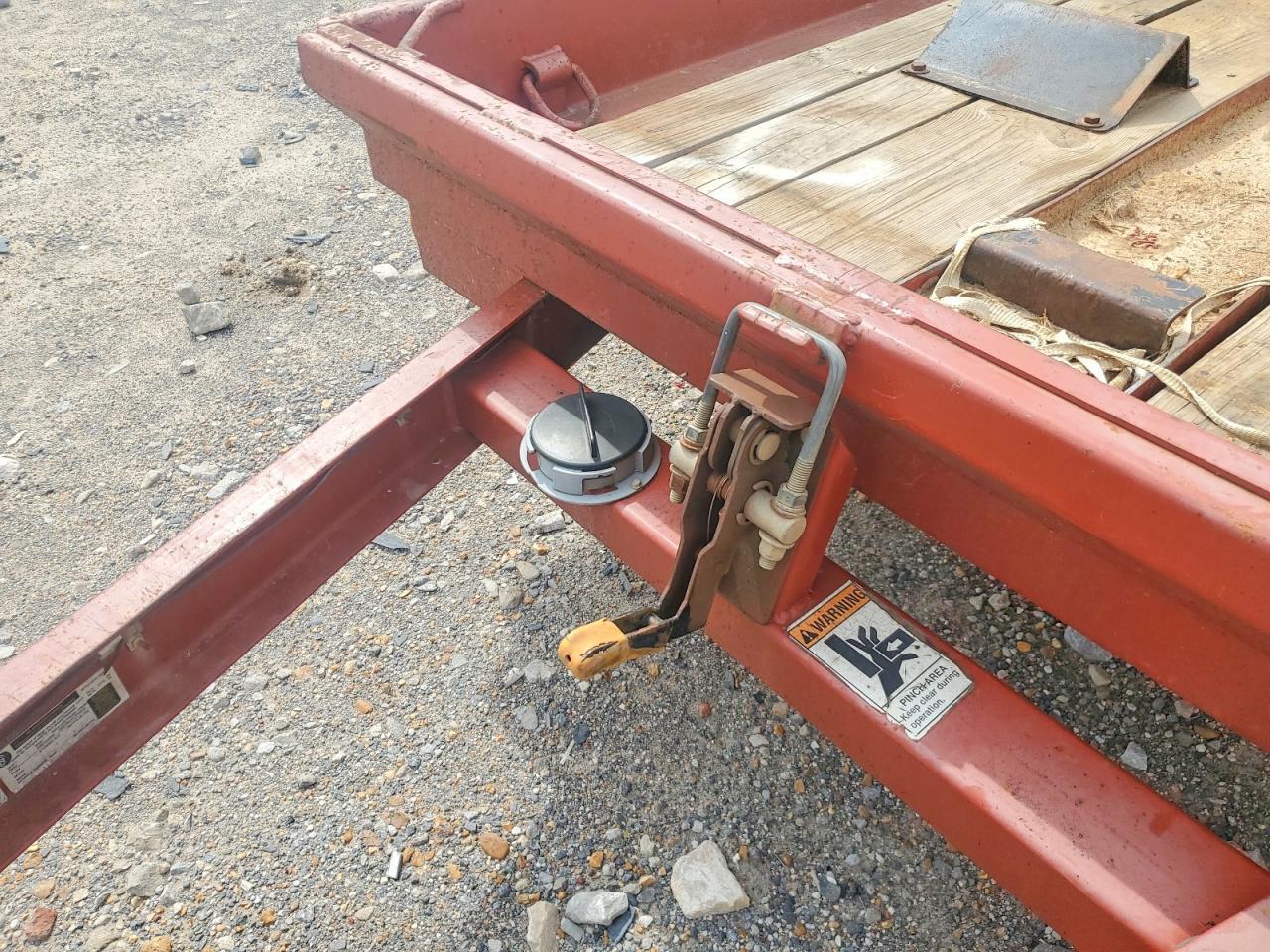 2015 Felling FT-6 T-1 Tilt Deck Equipment Trailer