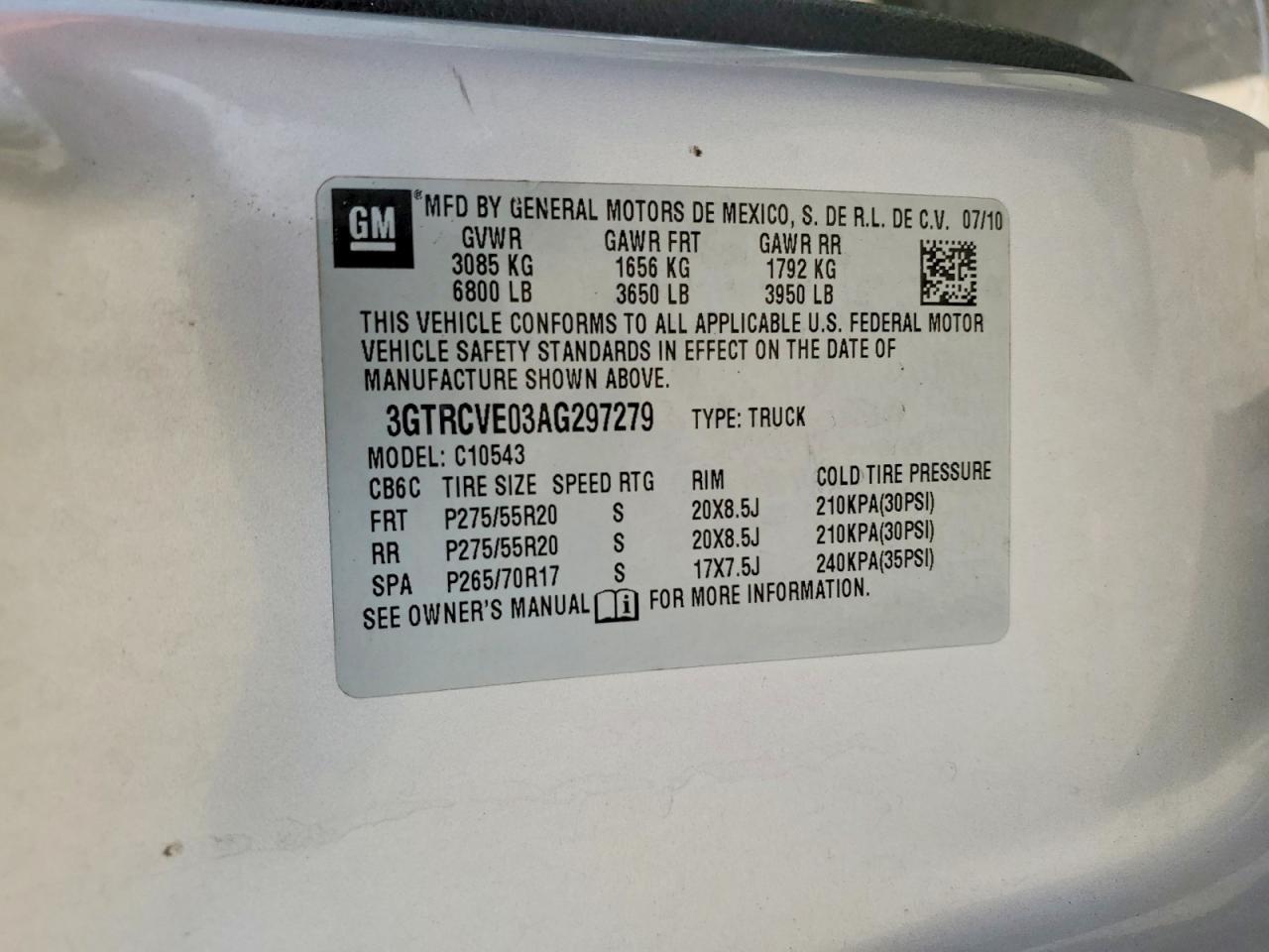 2010 GMC Sierra C1500 SLE