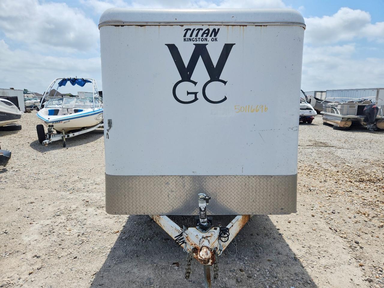 2008 Titan Enclosed Cargo Trailer