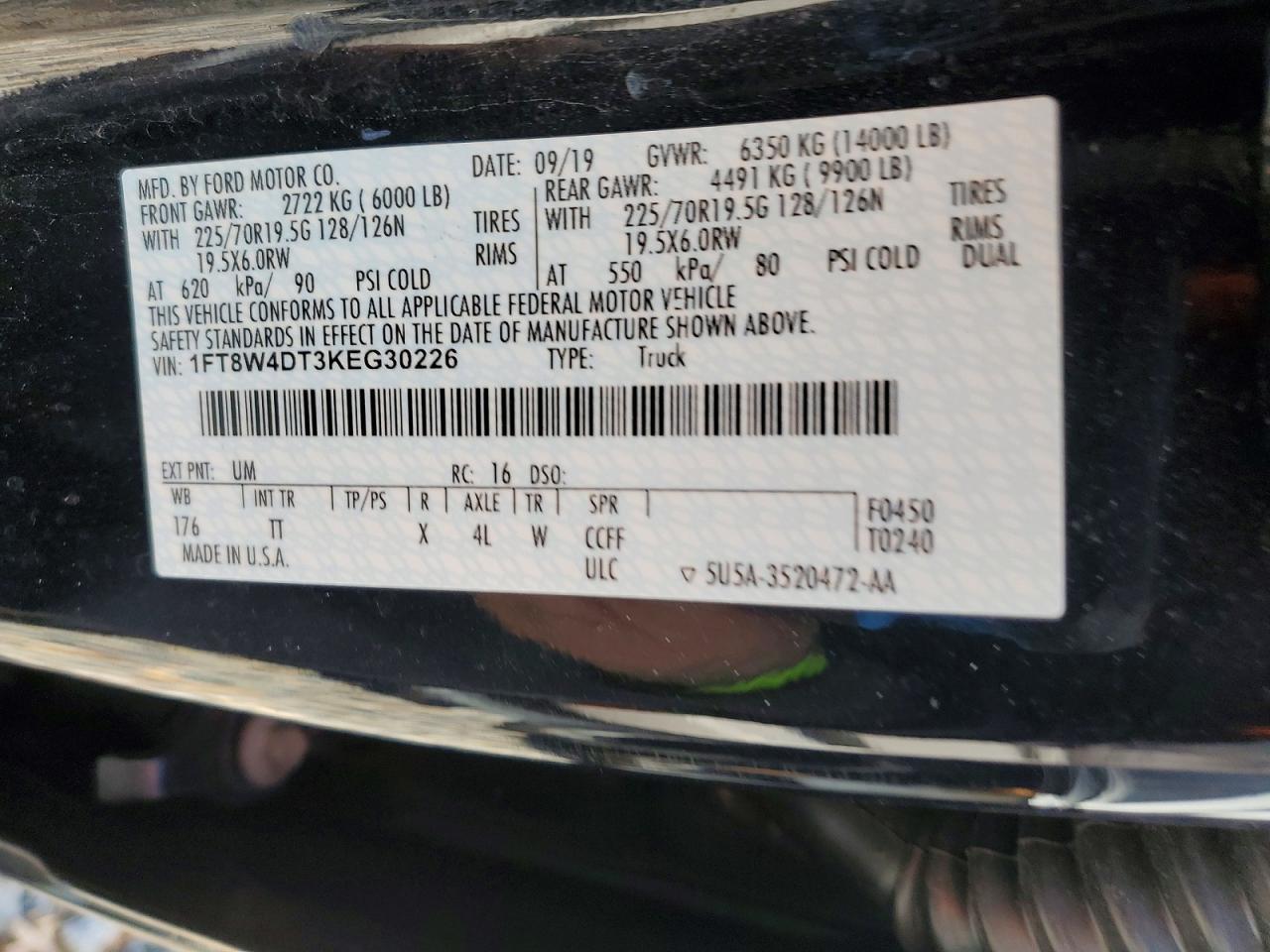 2019 Ford F450 Super Duty
