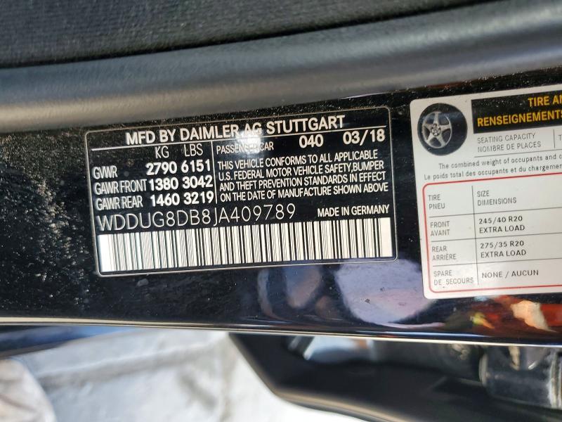 2018 Mercedes-Benz S 560