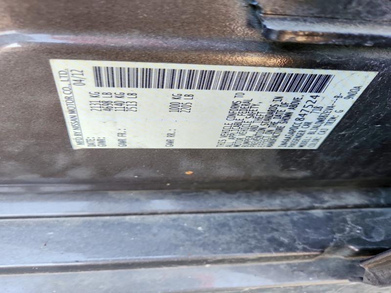 2012 Nissan Maxima 3.5 s