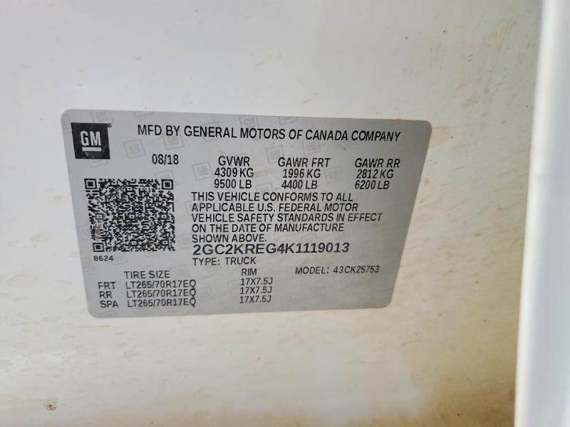 2019 Chevrolet Silverado K2500 Heavy Duty