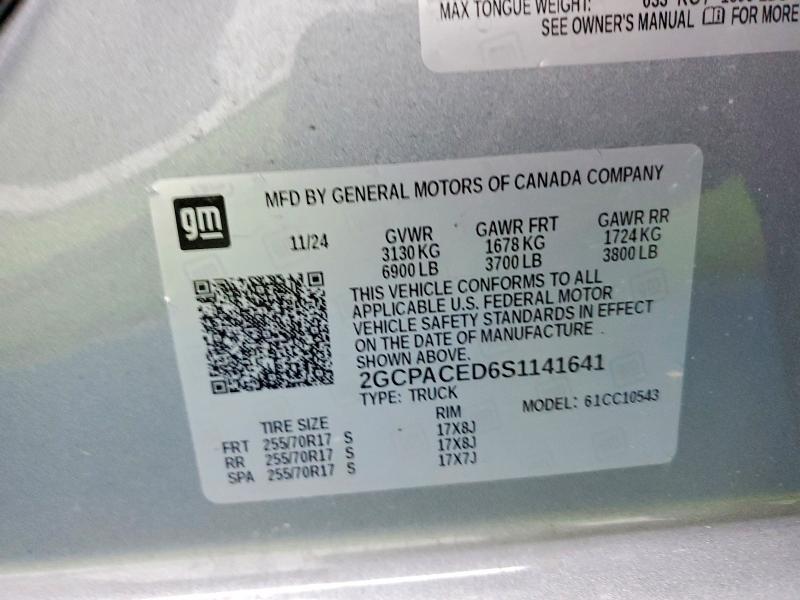 2025 Chevrolet Silverado C1500 LT