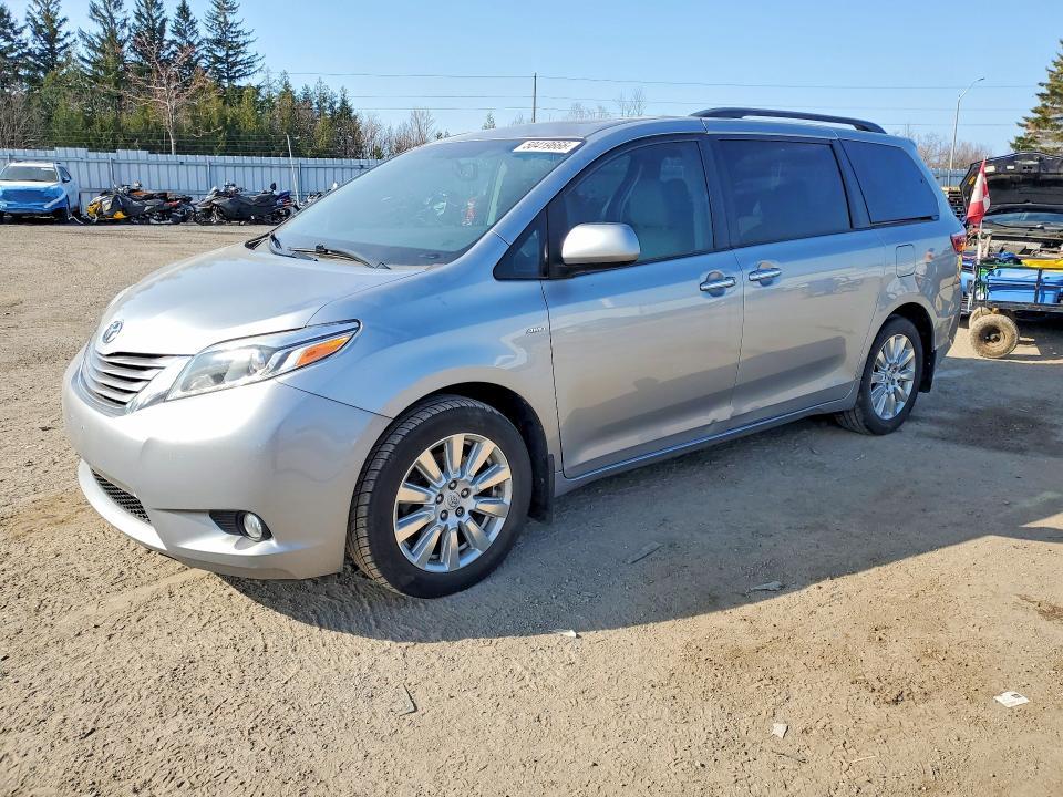 2017 Toyota Sienna xle 7-passenger