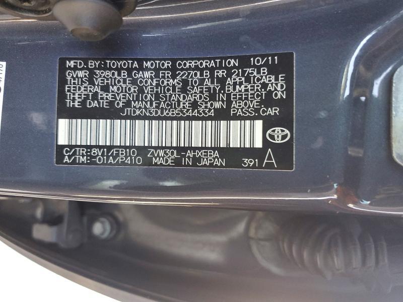 2011 Toyota Prius two
