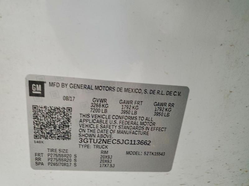 2018 GMC Sierra K1500 SLT