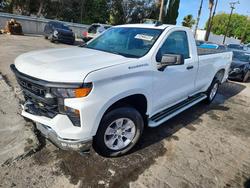 Salvage trucks for sale at Van Nuys, CA auction: 2025 Chevrolet Silverado C1500