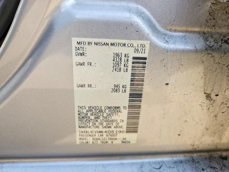 2021 Nissan Altima sr