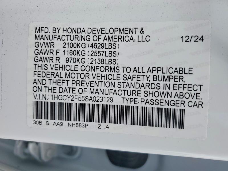 2025 Honda Accord Hybrid Sport