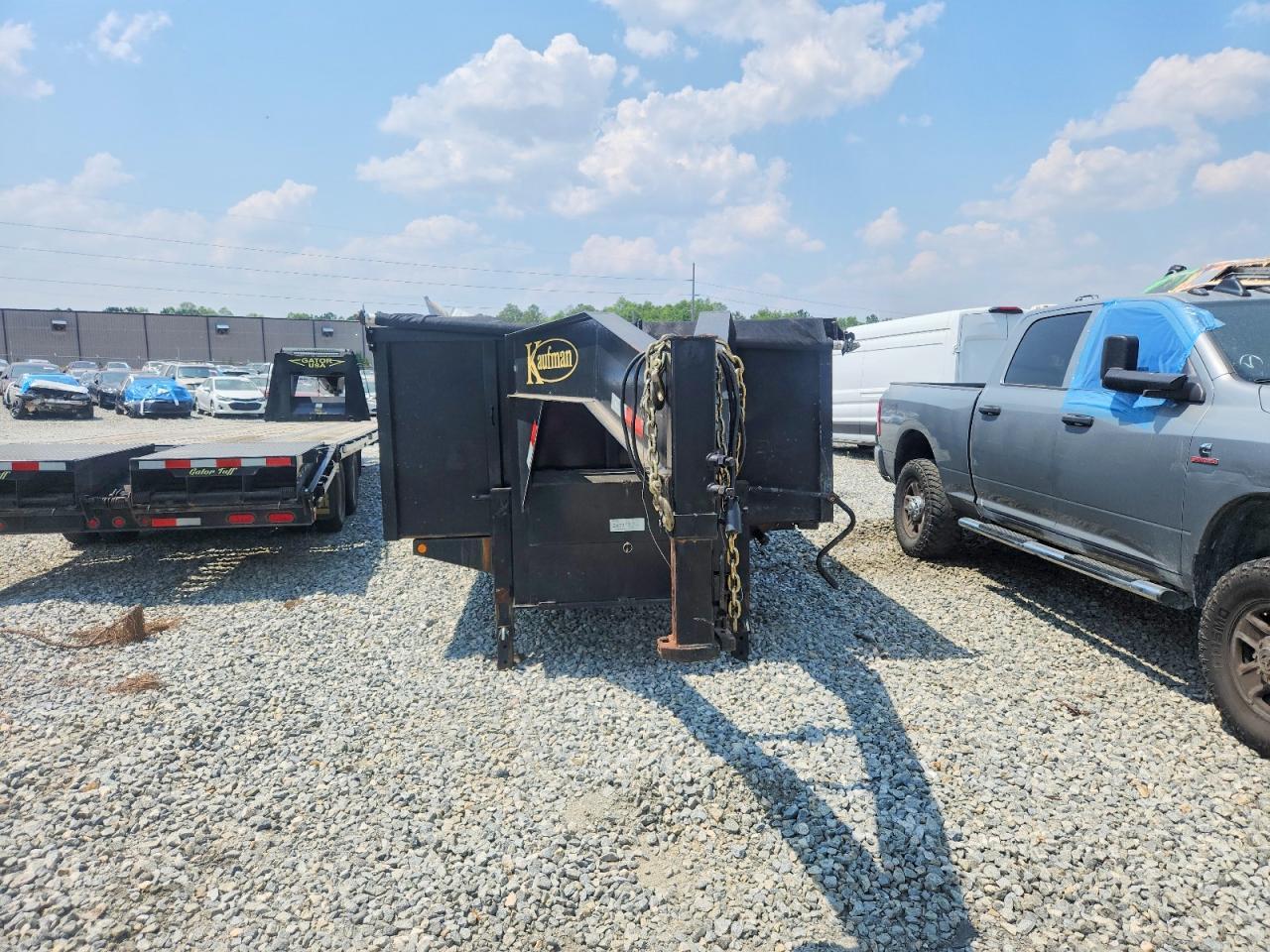 2023 Kauffman Trailers 7X20 Gooseneck Dump