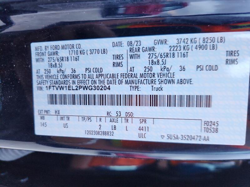 2023 Ford F150 Lightning PRO
