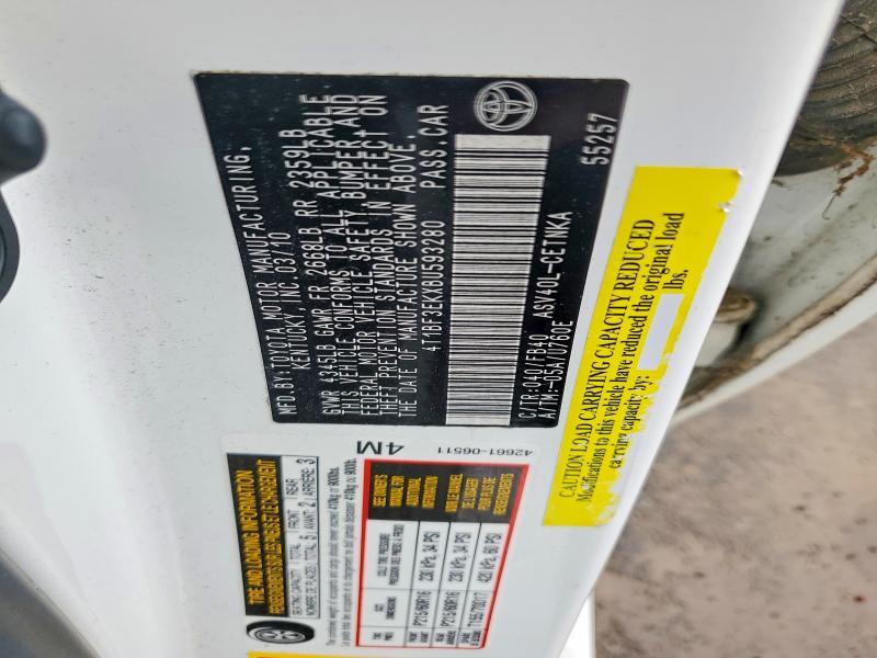 2011 Toyota Camry le