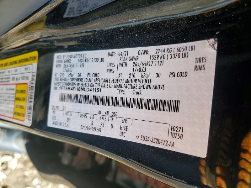 2021 Ford Ranger XL