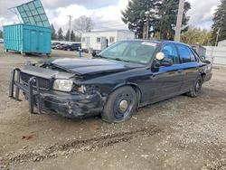 Salvage cars for sale from Copart Spanaway, WA: 2004 Ford Crown Victoria Police Interceptor