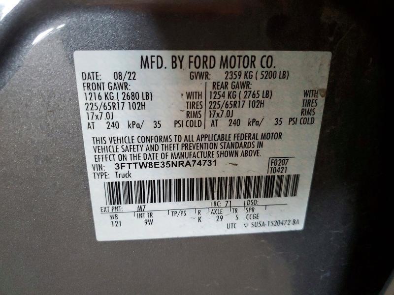 2022 Ford Maverick XL