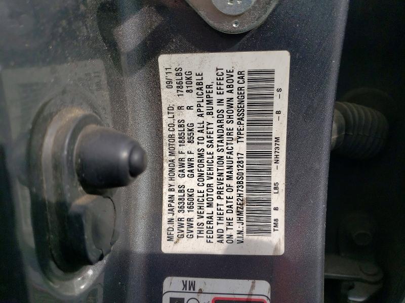 2011 Honda Insight ex