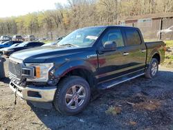 Ford salvage cars for sale: 2018 Ford F150 Supercrew
