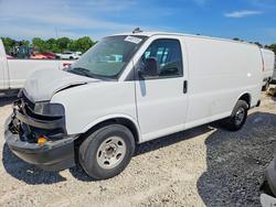 Salvage trucks for sale at Ellenwood, GA auction: 2020 Chevrolet Express G2500 Delivery Van